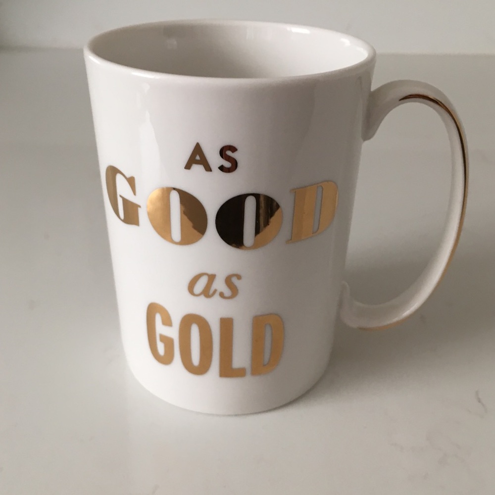 Kate Spade Mug As Good As Gold - Picture 1 of 7